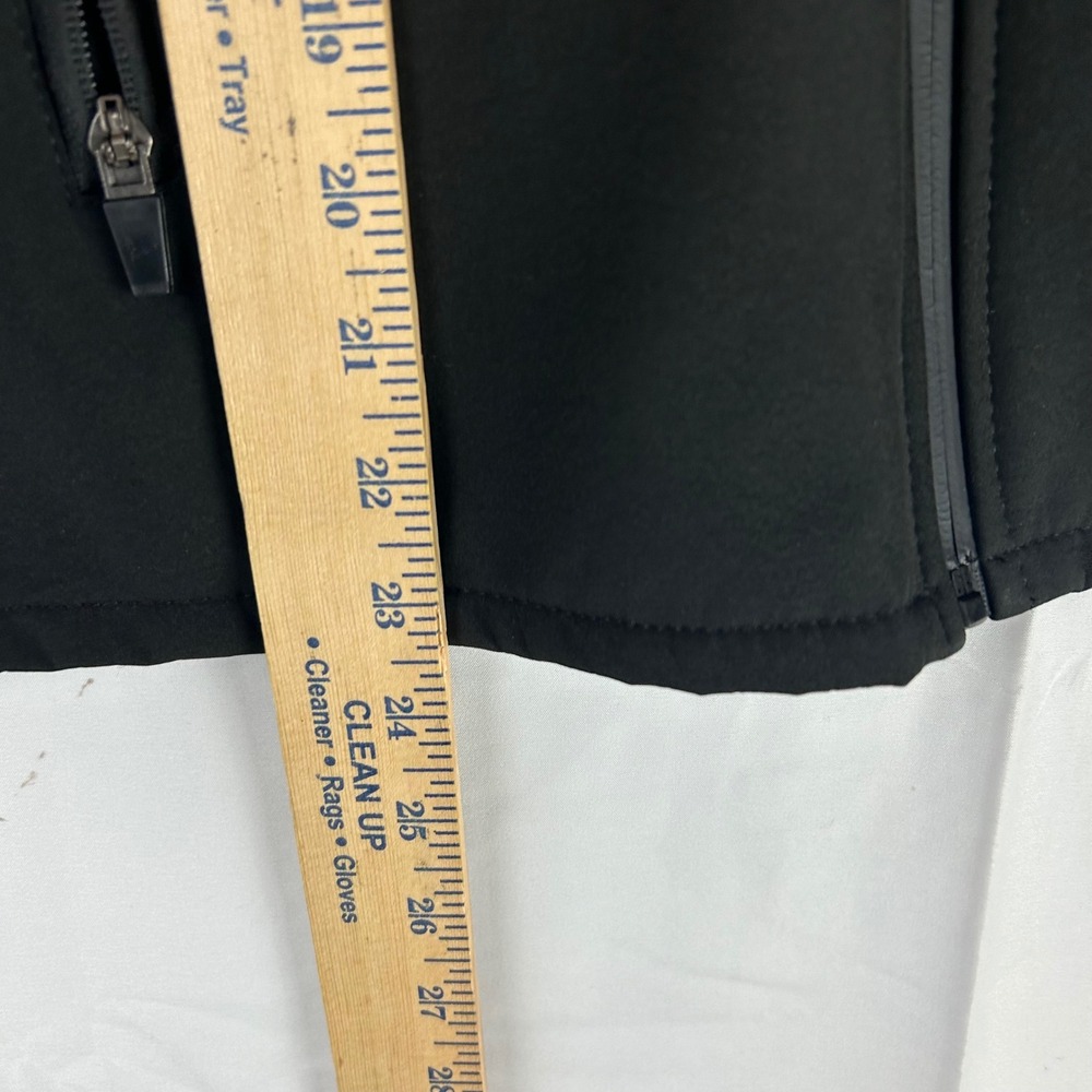 Ariat Black Softshell Jacket Logo Embroidered Ful… - image 7